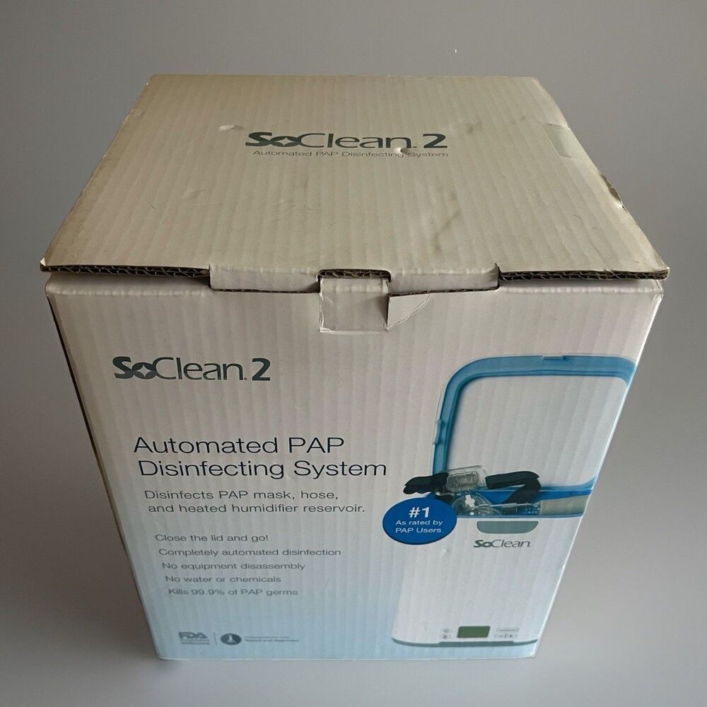 SoClean 2 Automated Disinfecting Cleaning System SC1200 White New Open Box